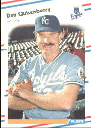 1988 Fleer Baseball Cards      267     Dan Quisenberry
